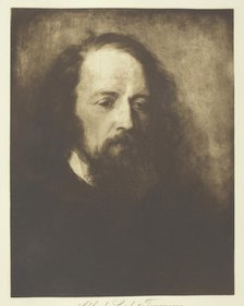 Alfred, Lord Tennyson, c. 1893. Creator: Henry Herschel Hay Cameron.