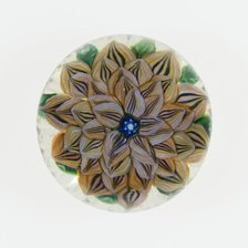 Paperweight, France, c. 1845-60. Creator: Saint-Louis Glassworks.