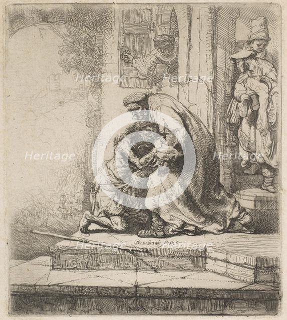 The Return of the Prodigal Son, 1636. Creator: Rembrandt Harmensz van Rijn.