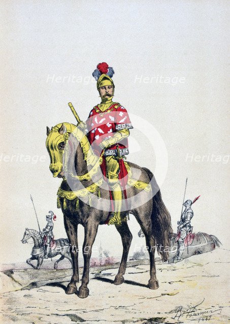 Provost of Paris, 15th century', 1887. Artist: A Lemercier