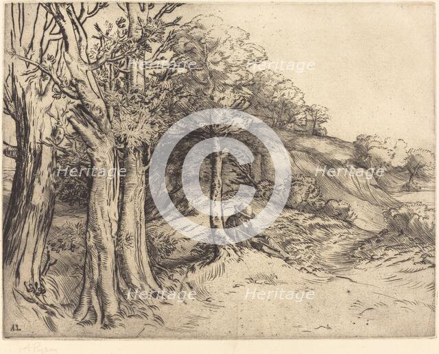 Solitude (Solitude (Paysage)). Creator: Alphonse Legros.