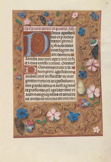 Hours of Queen Isabella the Catholic, Queen of Spain: Fol. 174r, c. 1500. Creator: Master of the First Prayerbook of Maximillian (Flemish, c. 1444-1519); Associates, and.
