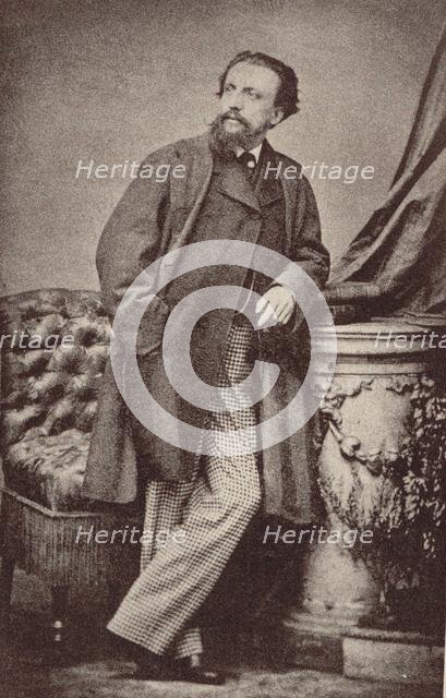 Portrait of Arthur Kalkbrenner (1828-1869), 1860. Creator: Anonymous.