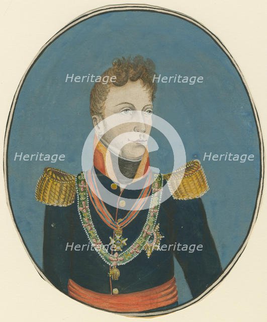 Gebhard Leberecht von Blücher (1742-1819), c. 1800. Artist: Anonymous  