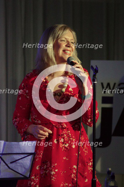 Trudy Kerr, Watermill Jazz Club, Dorking, Surrey, March 21, 2017. Artist: Brian O'Connor.