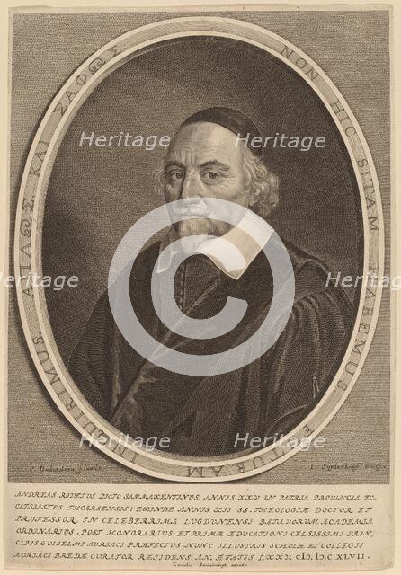 Andreas Rivetus. Creator: Jonas Suyderhoef.