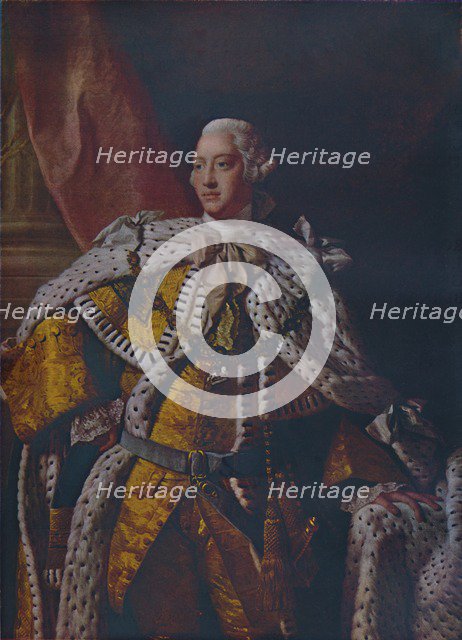 'King George III', c1761-1762. Artist: Allan Ramsay.