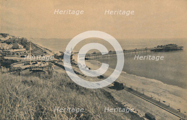 'Boscombe Pier and Sea Front', 1929. Artist: Unknown.