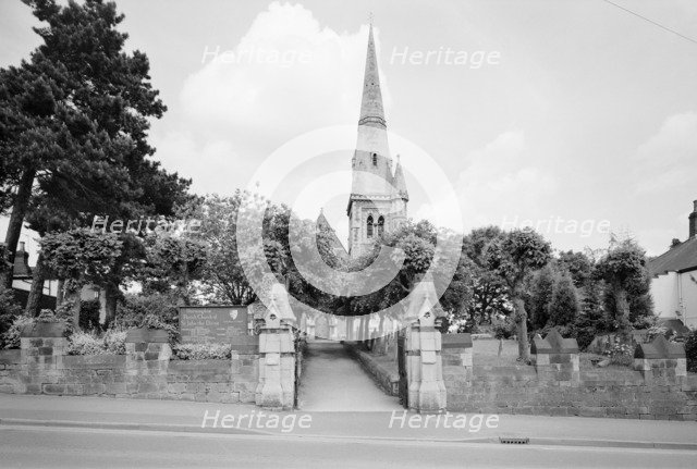 St John the Evangelist, Horninglow Village, Burton-upon-Trent, Staffordshire, 2000. Artist: M Hesketh-Roberts