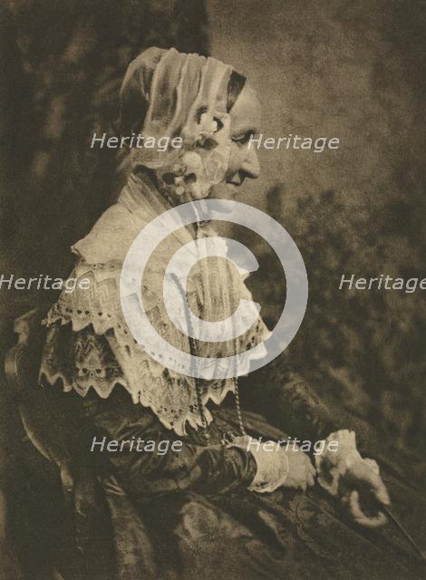 Camera Work: Mrs. Rigby, 1905. Creator: David Octavius Hill (British, 1802-1870); Robert Adamson (British, 1821-1848), and.