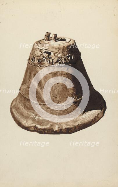 Church Bell, 1935/1942. Creator: Albritto Edward.