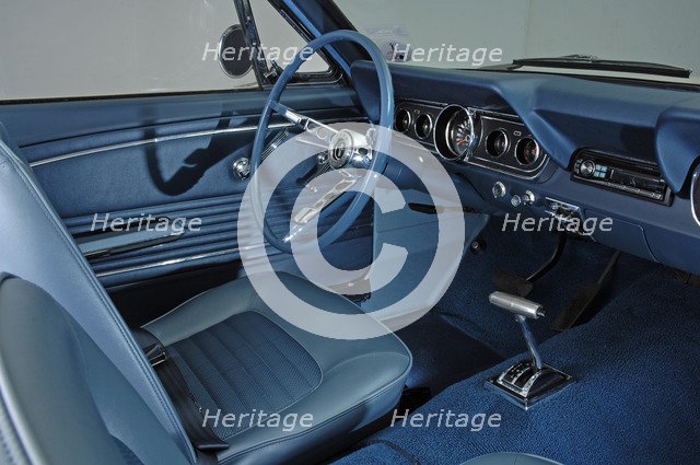 1966 Ford Mustang 289. Artist: Unknown.