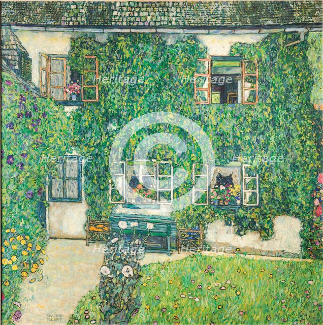 Forester's House in Weissenbach II (Garden), 1914. Creator: Klimt, Gustav (1862-1918).