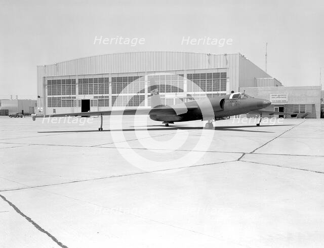 U-2 spy plane with fictitious NASA markings, USA, 1960.  Creator: NASA.