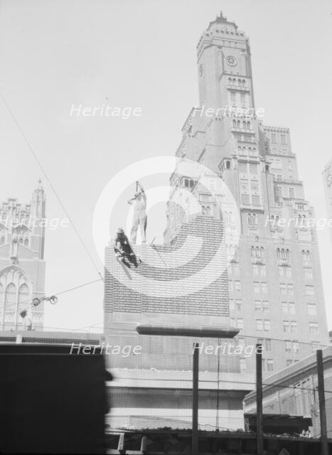 New York City views, between 1927 and 1938. Creator: Arnold Genthe.