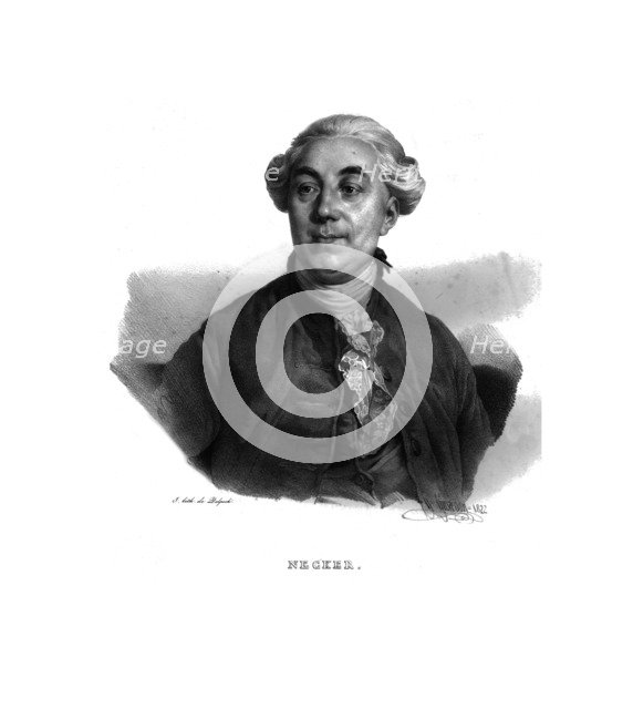'Necker', Jacques Necker, (1822). Artist: Henri Grevedon.