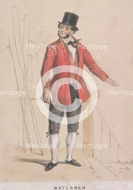 A waterman, 1855. Artist: Day & Son