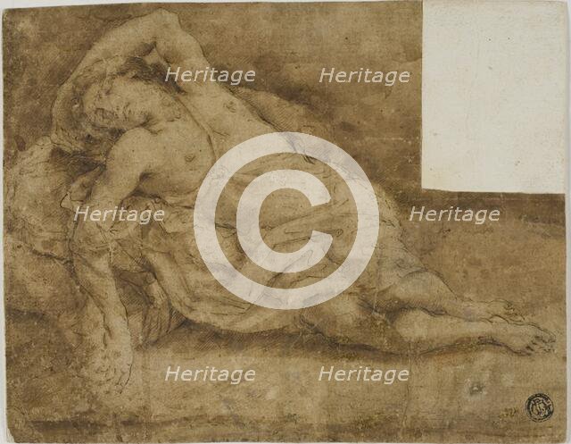 Sleeping Figure, n.d. Creator: Unknown.