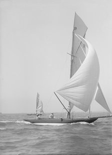 The 8 Metre class 'Termagent' and 'Endrick', 1911. Creator: Kirk & Sons of Cowes.