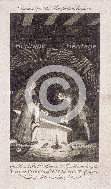 St Mary Aldermanbury, London, 1778. Artist: Anon