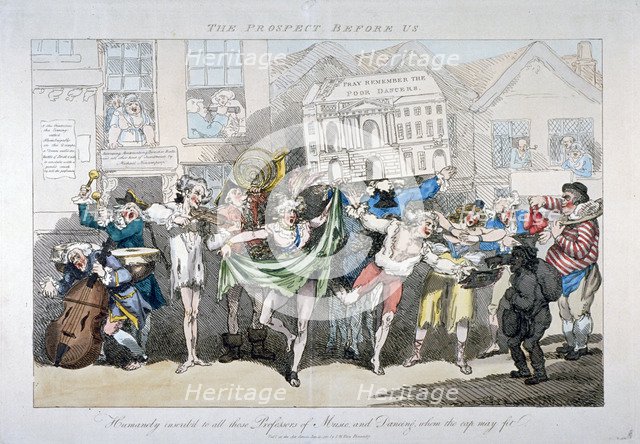 'The Prospect Before Us', 1791. Artist: Thomas Rowlandson