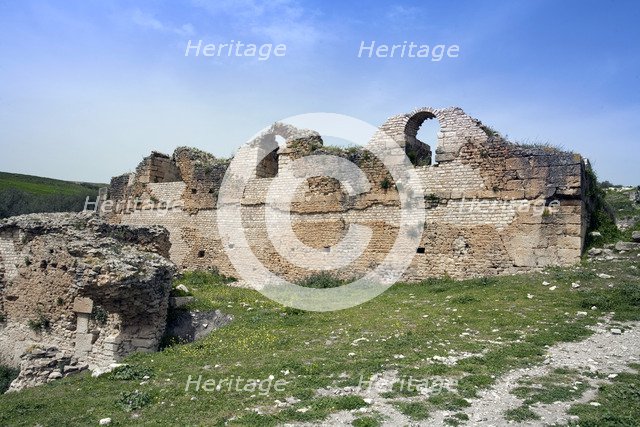 The cisterns of Ain Doura, Dougga (Thugga), Tunisia. Artist: Samuel Magal