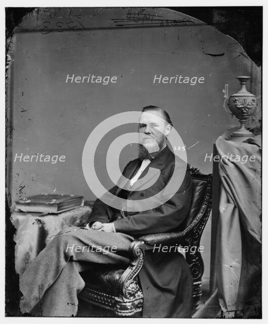 Michael Crawford Kerr of Indiana, between 1860 and 1875. Creator: Mathew Brady.