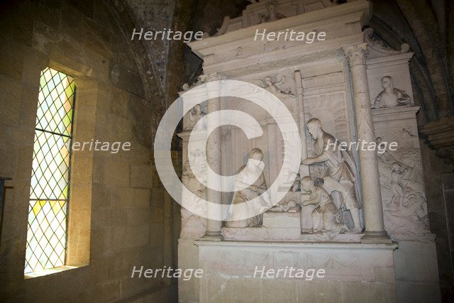 Monument, Old Cathedral of Coimbra, Portugal, 2009.  Artist: Samuel Magal