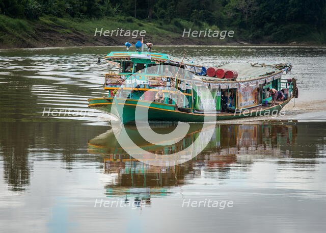 Transport on the River. Creator: Dorte Verner.