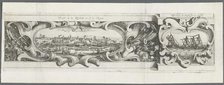 The Siege of La Rochelle: Plate 16, 1628-1630. Creator: Abraham Bosse (French, 1602-1676); Israël Henriet (French, c. 1590-1661), or.