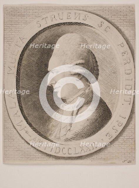 Portrait of Count Johann Friedrich Struensee (1737-1772), 1772. Creator: Kleve, Terkel (1743-1797).