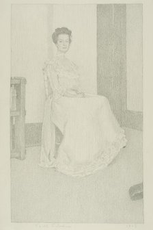 Ethel Randolph, 1903. Creator: Belle Silveira Gorski.