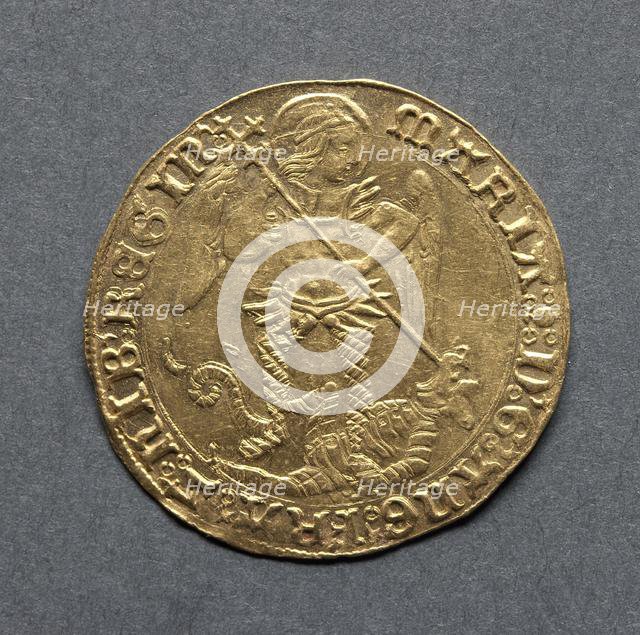 Angel (obverse), 1553-1554. Creator: Unknown.