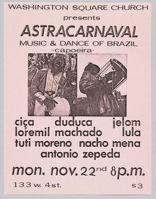 Flyer advertising Astracarnaval, 1976. Creator: Unknown.