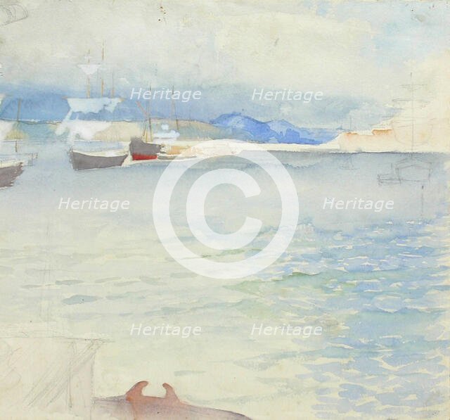 Haiko Bay, c1890s. Creator: Albert Edelfelt.