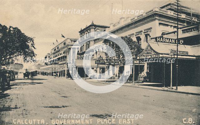 'Calcutta. Government Place East', c1920. Creator: Unknown.