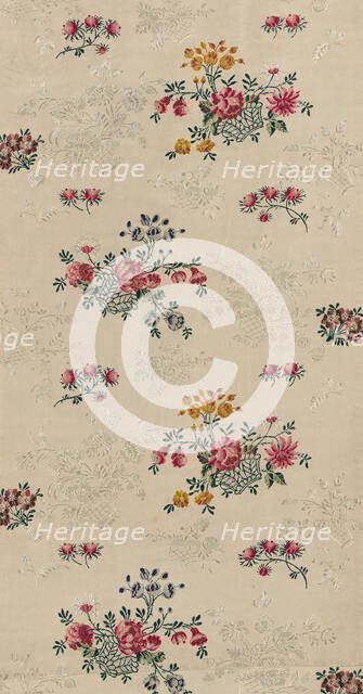 Panel (From a Dress), England, c. 1745/46. Creator: Unknown.