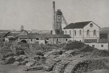 The "Santa Isabel" mine, Bélmez, province of Cordoba, Andalusia, Spain, 1898. Creator: Unknown.