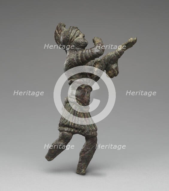 Statuette of a Bugler, A.D. 100-200. Creator: Unknown.