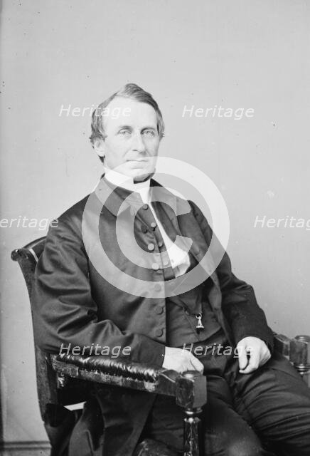 Bishop William Bacon Stevens, between 1855 and 1865. Creator: Unknown.