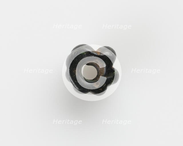 Bead, melon-shaped, New Kingdom, 1550-1196 BCE. Creator: Unknown.