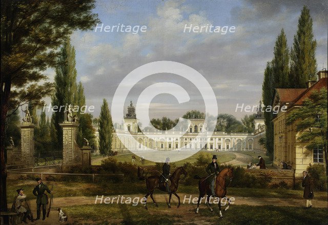 View of the Wilanów Palace.