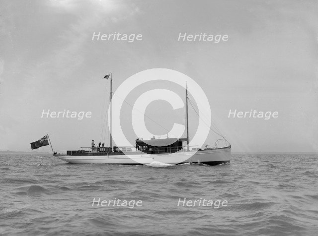 Motor yacht 'Osprey'. Creator: Kirk & Sons of Cowes.