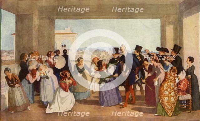 'October Celebration in Rome', c1842, (1965). Creator: Aleksandr Ivanov.