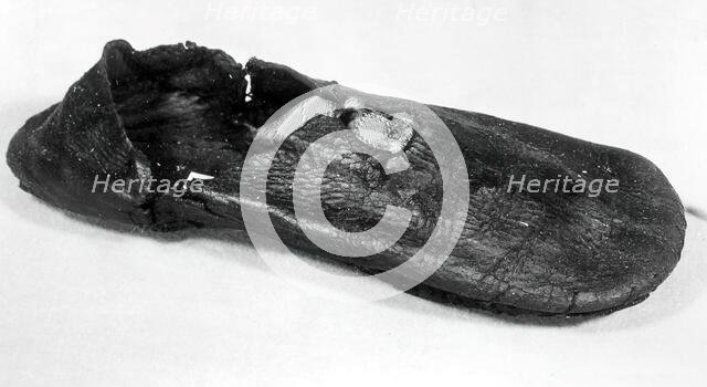 Shoe, England, 16th century. Creator: Unknown.