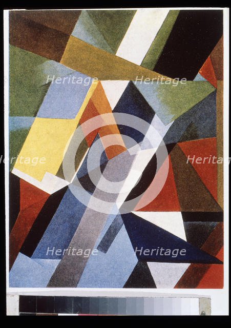 Colour rhythm, 1921. Artist: Exter, Alexandra Alexandrovna (1882-1949)