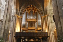 Organ, Hexham Abbey, Northumberland, 2010. Creator: Peter Thompson.