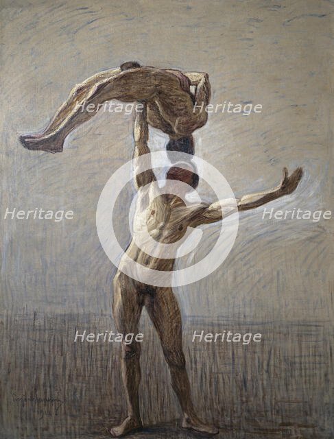 Athletes, 1912. Creator: Eugène Jansson.