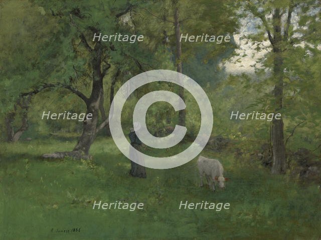 Green Landscape, 1886. Creator: George Inness.