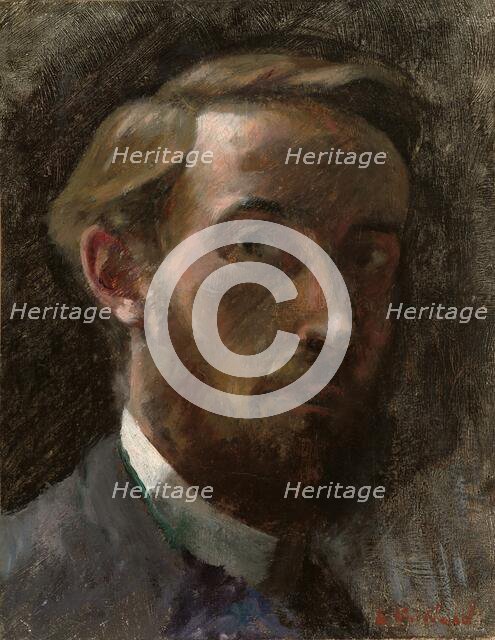 Self-Portrait, Aged 21, 1889. Creator: Edouard Vuillard.